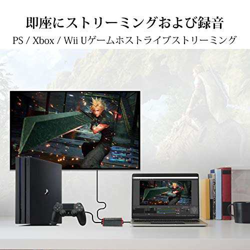 TreasLin HDMI キャプチャーボード USBゲームキャプチャー ビデオ