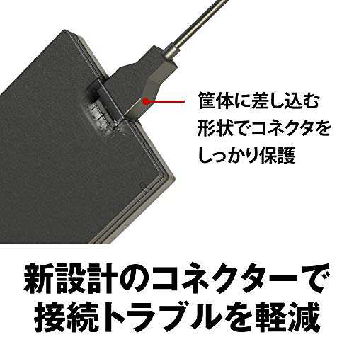 バッファロー BUFFALO USB3.1Gen1 ポータブルSSD 1.9TB 日本製 PS5/PS4