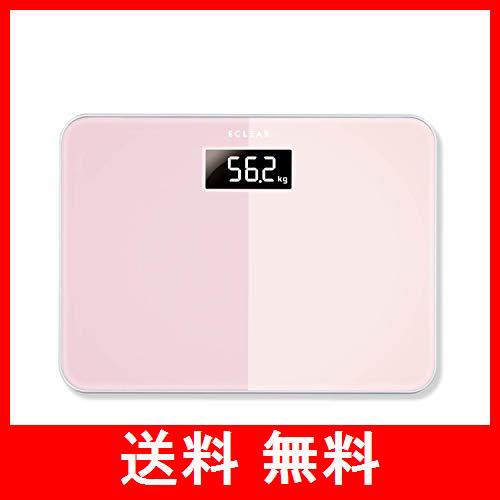 エレコム 体重計 スリム コンパクト バックライト付き ピンク エクリア HCS-S01PN