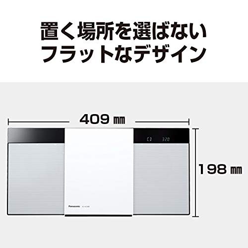 パナソニック ミニコンポ FM/AM 2バンド Bluetooth対応 USBメモリー