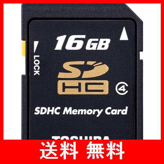 TOSHIBA SDHCカード 16GB Class4 日本製 (国内) SD-L016G4