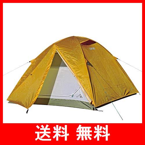 UA-0054 オールドイエロー アルミドームテント3UV キャンプアウト