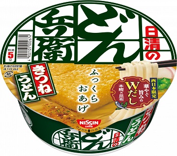 日清食品　どん兵衛きつね（西）　１２個入り
