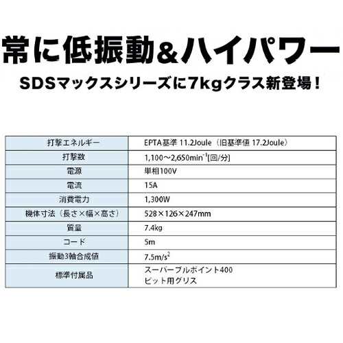 マキタ 電動ハンマー HM1111C SDSマックスシャンク