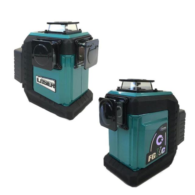 テクノ LTK-GR111 グリーンレーザー 中古品 単三電池x3使用 三脚/受光