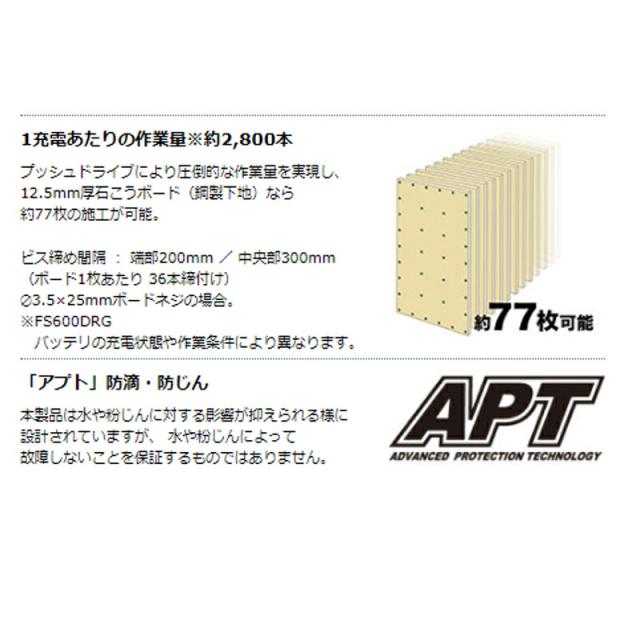 マキタ FS455DRG(青) 充電式スクリュードライバ(4500回転) 18V(6.0Ah)セット品 コードレス_4
