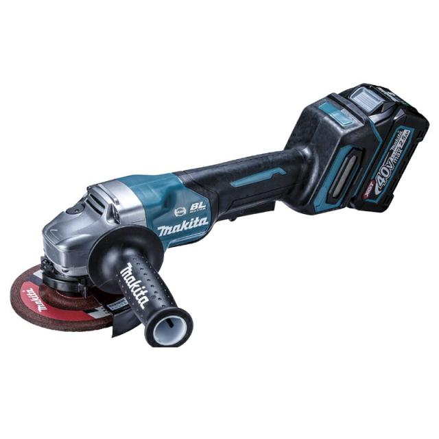 マキタ GA010GRDX 125mm充電式ディスクグラインダ(パドルスイッチ＋ブレーキ) 40Vmax(2.5Ah) セット品 コードレスの通販は