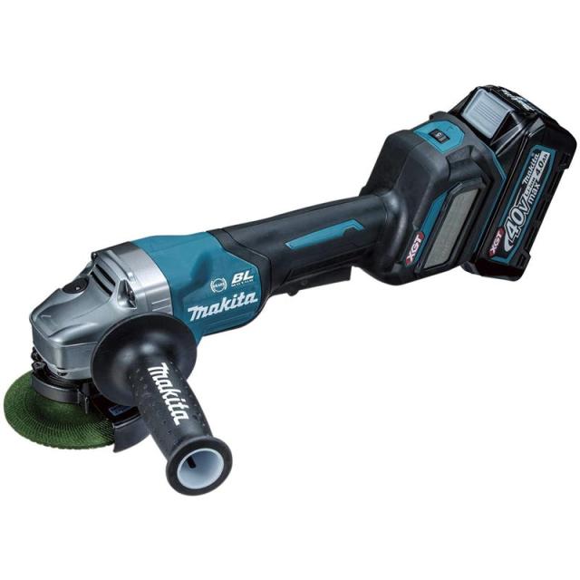 マキタ GA019GRMX 100mm充電式ディスクグラインダ(パドルスイッチ＋ブレーキ) 40Vmax(4.0Ah) セット品 コードレス