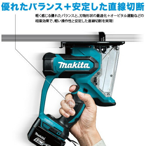 マキタ SD180DZ 充電式ボードカッター 18V(※本体のみ・バッテリ・充電 