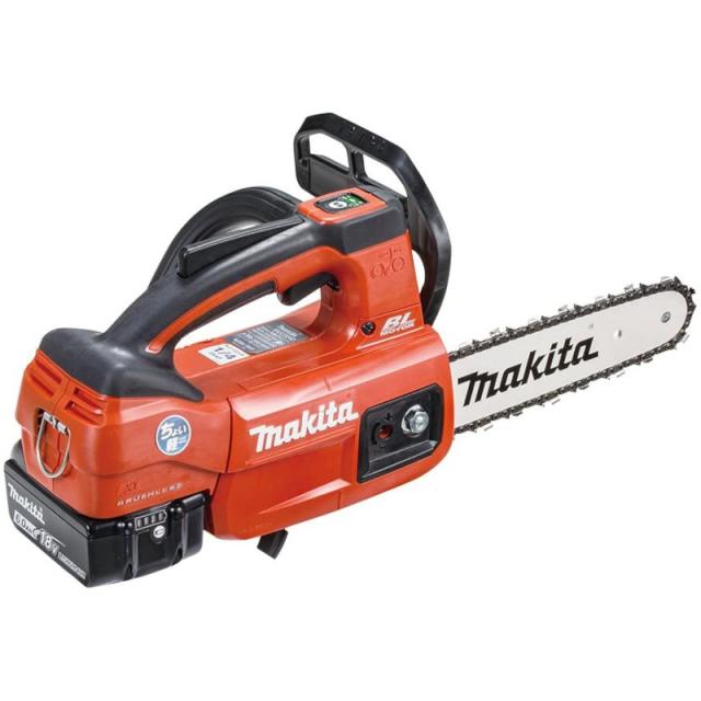 マキタ MUC204DGXR(赤) 200mm充電式チェーンソー(スプロケットノーズバー仕様) 18V(6.0Ah) セット品 コードレス