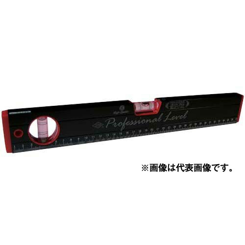 アカツキ製作所 KOD アルミレベル RB-270 黒×赤 600×50.5×19mm