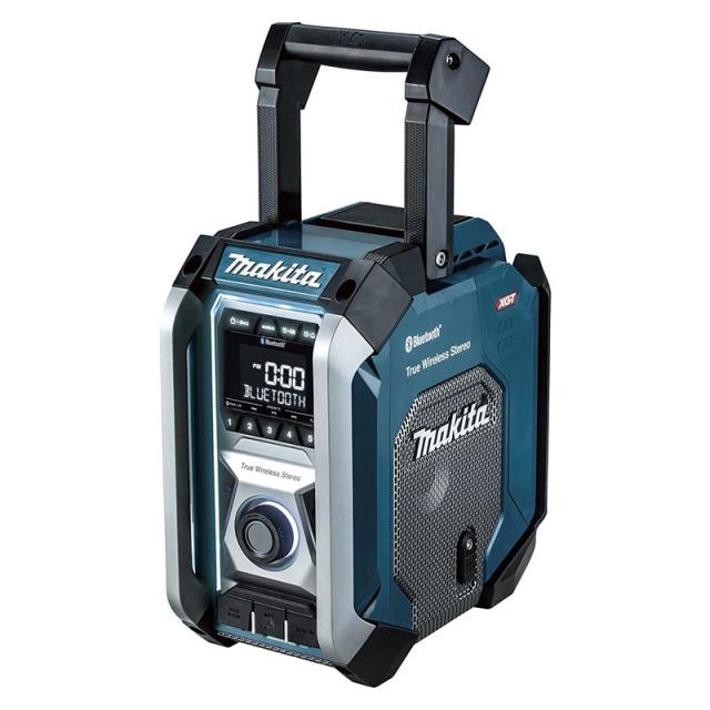 マキタ MR005GZ 充電式ラジオ 40Vmax(青)Bluetooth対応 (本体のみ・ACアダプタ付属 ※バッテリ・充電器別売) コードレス