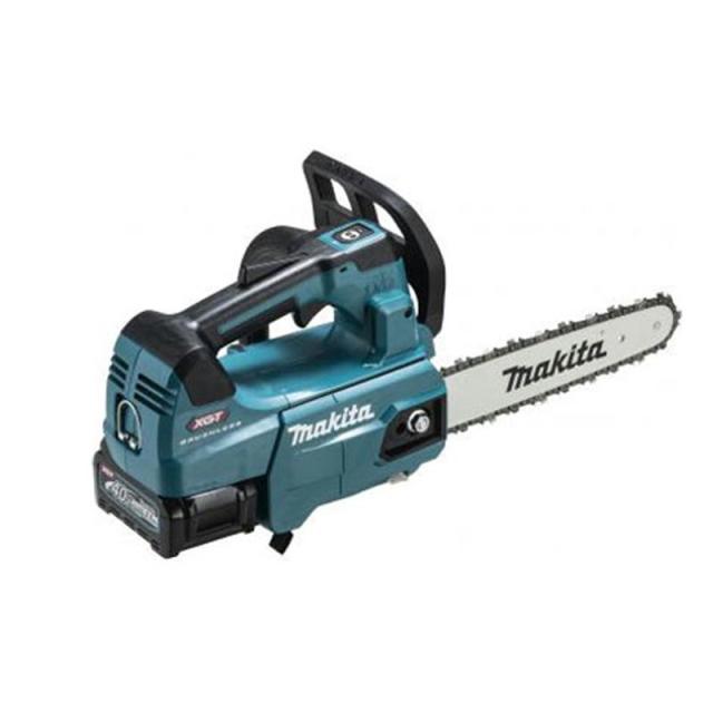 マキタ MUC002GRDX(青) 250mm充電式チェーンソー40Vmax (2.5Ah×2) セット品(スプロケットノーズバー仕様) コードレス