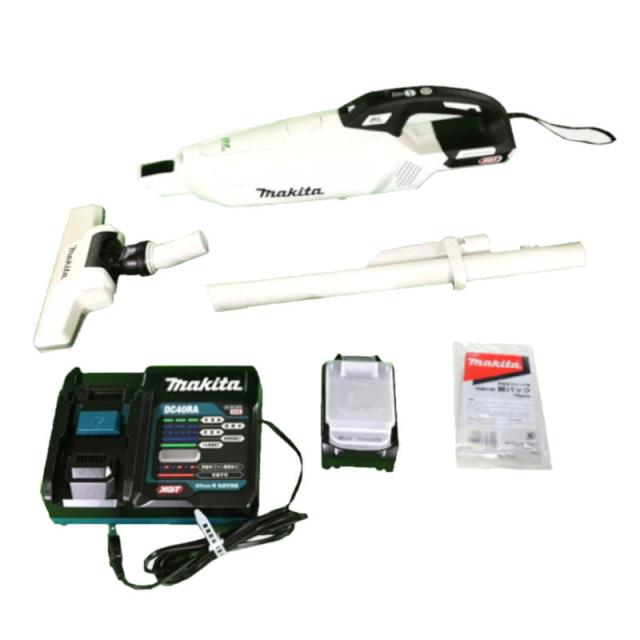 マキタ(makita) CL002GRDW 充電式クリーナー(掃除機) 40Vmax ホワイト セット品(本体・BL4025×1個・充電器)(紙パック式+ワンタッチスイッチ式) コードレス_6