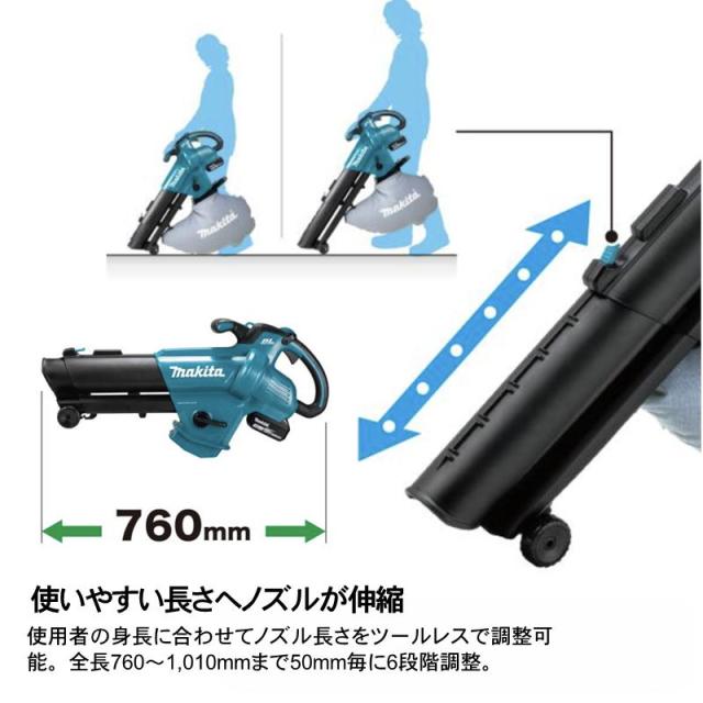 マキタ MUB187DZ 充電式ブロワ集じん機 18V 本体のみ (バッテリ