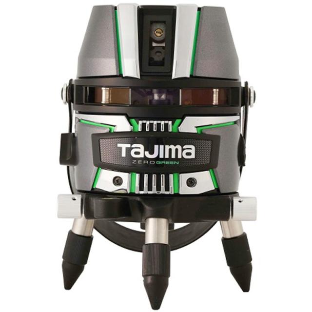 TAJIMA(タジマデザイン) ZEROG2-KYRSET ZEROGREENレーザー 高精度 矩・横・両縦 墨出し器 (受光器・単三電池ボックス・三脚付)