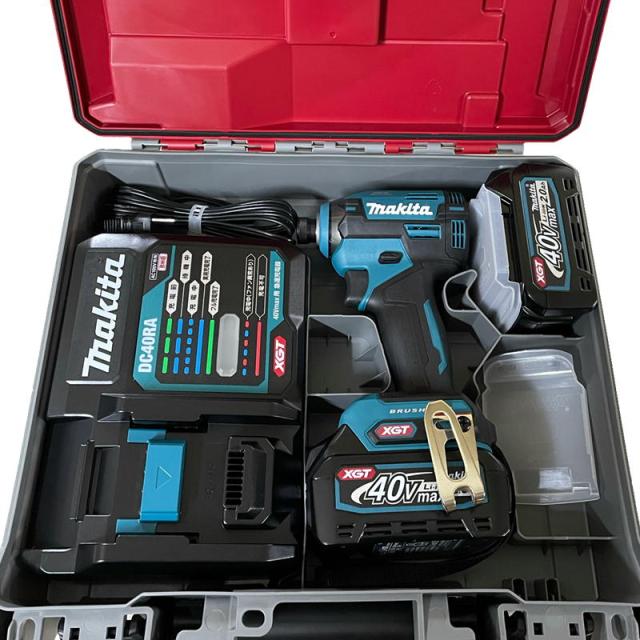 マキタ TD003GRAX 充電式インパクトドライバ 40Vmax 青 セット品 マキタ TD003GRAX 充電式インパクトドライバ 40Vmax 青 セット品