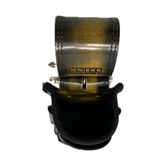 KNICKS(ニックス) ADV-201VADX-Y アドバンガラス革小物腰袋 イエロー/黄