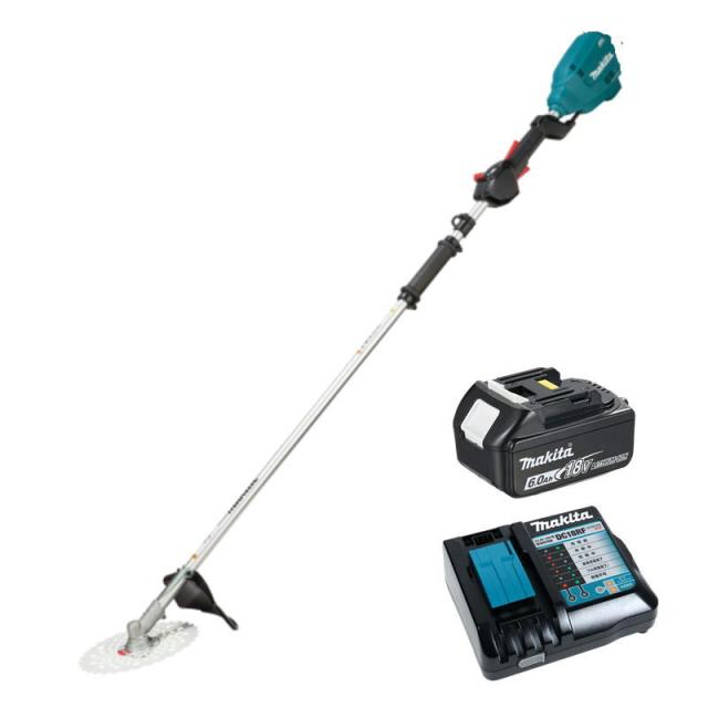 マキタ MUR195WDRG 230mm充電式草刈機 18V セット品(本体・BL1860B×1個・充電器) (2グリップ・後端モータ式)