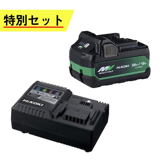 HiKOKI(ハイコーキ) BSL36A18X+UC18YSL3 バッテリー+充電器セット品