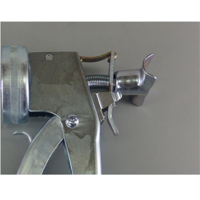 山本製作所 LB-SC-GR らくらくLB コーキングガン(ネジ・ストッパー式)650ml グリーン_3