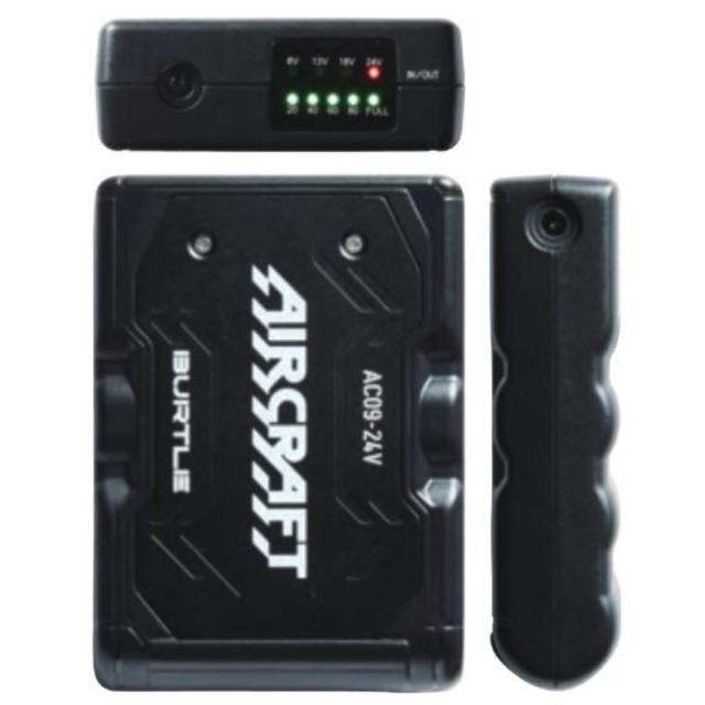 2点セット BURTLE(バートル) AC09 バッテリ 24V ファン ザック AC09-2-Z
