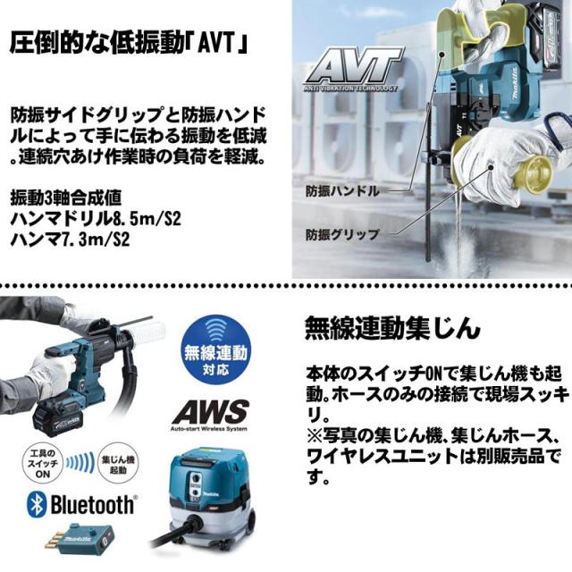 マキタ(makita) HR010GZ 20mmハンマドリル (本体＋BL4025×1個＋充電器
