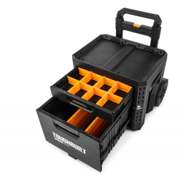 TOUGHBUILT(タフビルト) TB-B1-D-R92 STACK TECH ウィール２ドロワーボックス_3