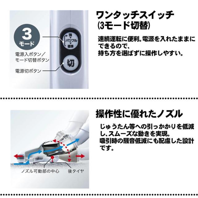 マキタ(makita) CL200FDSTW クリーナー(掃除機) 10.8V (5.0Ah)セット品 予備バッテリ付