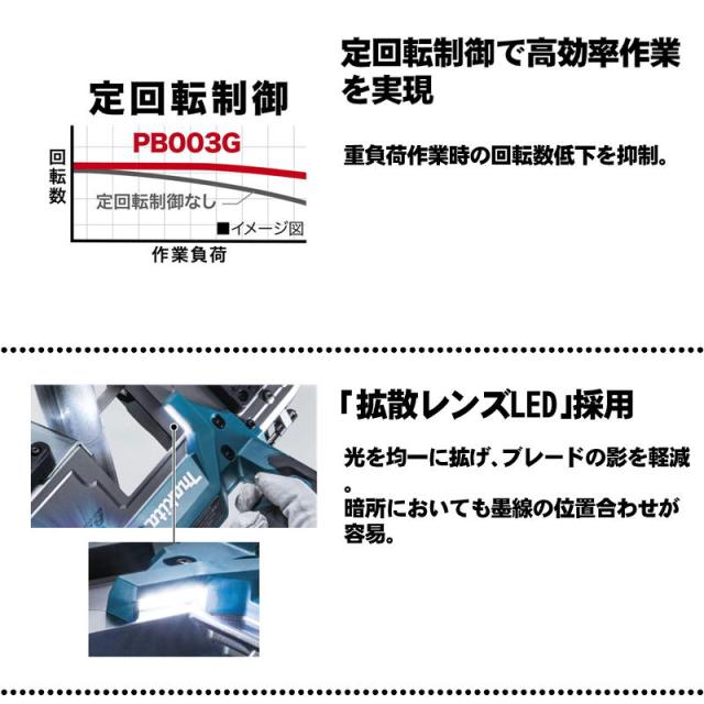 マキタ(makita) PB003GZ 充電式ポータブルバンドソー 40Vmax 本体のみ(充電器・バッテリー別売) (切断能力：丸パイプ66mm 角パイプ66×66mm) コードレス