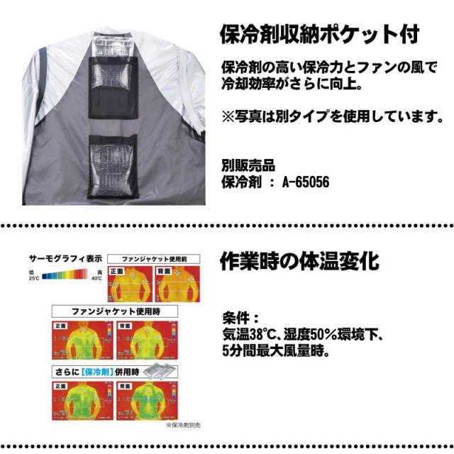 マキタ(makita) FV221DZLO 充電式ファンベスト(L)オリーブ ＋ファンユニット＋薄型バッテリ