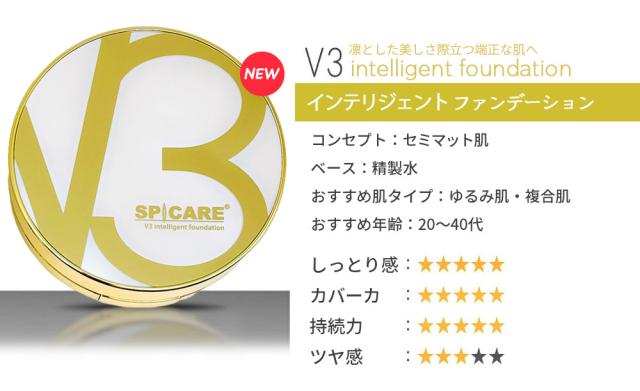 2個セット 正規品 SPICARE V3ファンデーション インテリジェント 本体 宅配便 送料無料_1