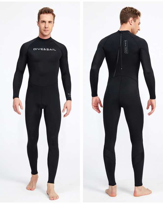 DIVE&SAIL ウェットスーツ メンズ ワンピース 薄手 3mm 速乾