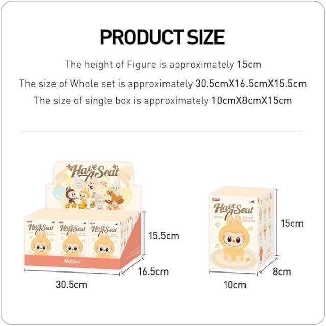 POP MART THE MONSTERS Have a Seat ぬいぐるみ 【1ピース】シリーズ