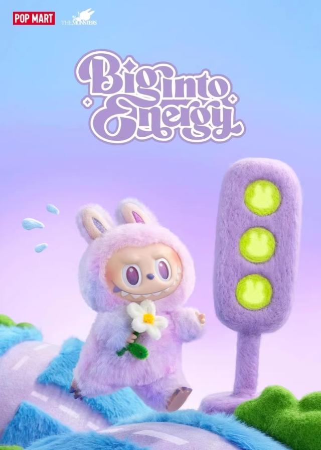 POP MART THE MONSTERS Big into Energy ぬいぐるみ 【3ピース