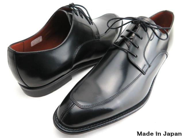 リーガル・KENFORD『ケンフォード』KB47AJ 紳士靴 ビジネスシューズ 紐タイプ 革靴 Ｕチップ フォーマル 日本製 ブラック  24.5cm 25cm 25.5cm 26cm 226.5cm 27cm
