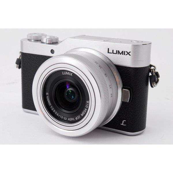 【中古】パナソニック Panasonic  DC-GF9 シルバー レンズキット 美品   microSDカード付きの通販は