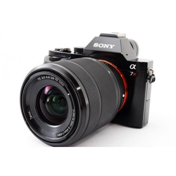 【中古】ソニー SONY α7R ILCE-7R アルファ7R レンズキット 美品 SDカード付き