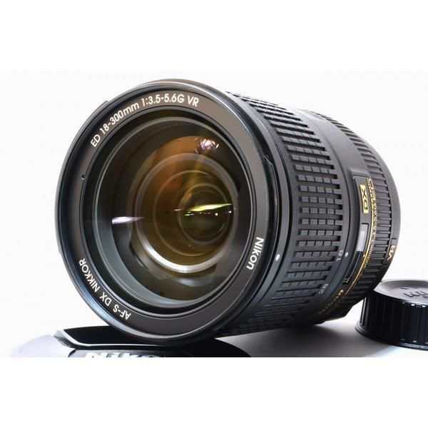 【中古】ニコン Nikon AF-S DX NIKKOR 18-300mm f/3.5-6.3G ED VR 美品 望遠 超高倍率ズームレンズ