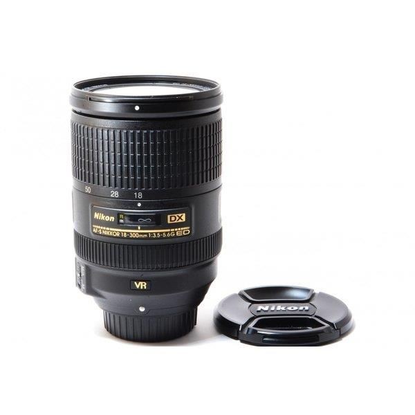 【中古】ニコン Nikon AF-S DX NIKKOR 18-300mm f/3.5-6.3G ED VR 美品 望遠 超高倍率ズームレンズ