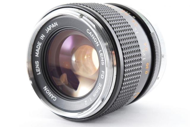 中古】キヤノン Canon FD 35mm F2 旧タイプ 訳アリ 美品 FDマウント 