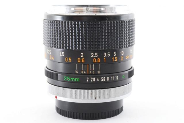 中古】キヤノン Canon FD 35mm F2 旧タイプ 訳アリ 美品 FDマウント 
