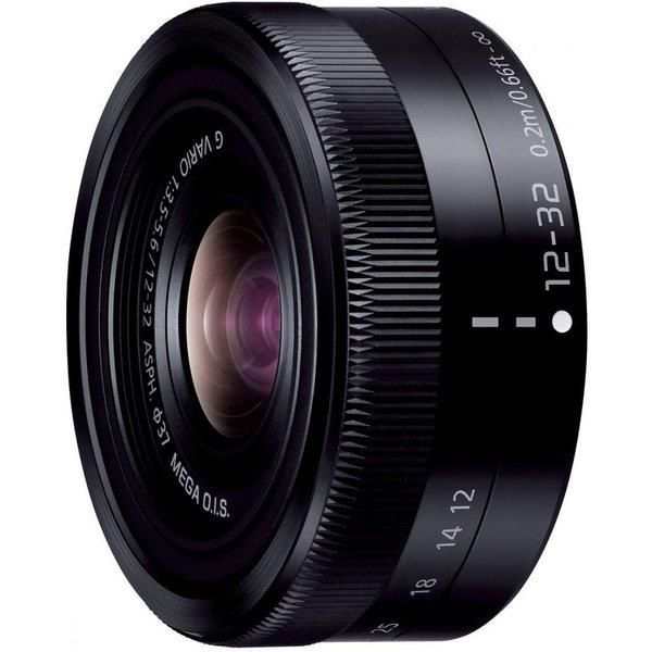 【中古】パナソニック Panasonic 標準ズームレンズ G VARIO 12-32mm/F3.5-5.6 ASPH. ブラック H-FS12032-K