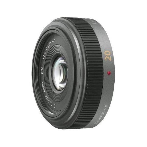 中古】パナソニック Panasonic 単焦点 広角パンケーキレンズ G 20mm/F1 