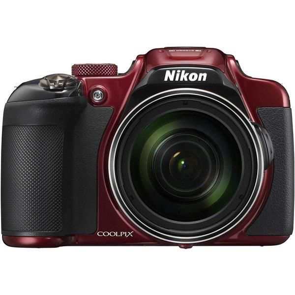【中古】ニコン Nikon COOLPIX P610 光学60倍 1600万画素 レッド  SDカード付きの通販は