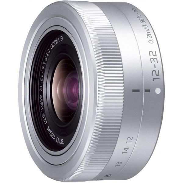 【中古】パナソニック Panasonic 標準ズームレンズ G VARIO 12-32mm/F3.5-5.6 ASPH. シルバー H-FS12032-S