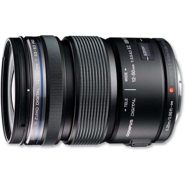 【中古】オリンパス OLYMPUS ED12-50mmF3.5-6.3 EZ BLK 標準ズームレンズ 防塵防滴 ブラック