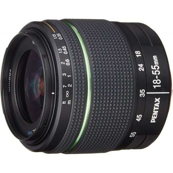 【中古】ペンタックス PENTAX 標準ズームレンズ 防滴構造 DA18-55mmF3.5-5.6AL WR Kマウント 21880