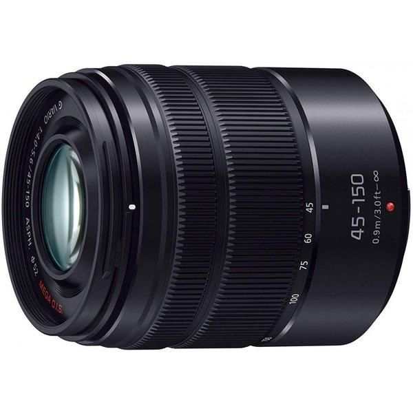 【中古】パナソニック Panasonic 望遠ズームレンズ G VARIO 45-150mm/F4.0-5.6 ASPH. ブラック H-FS45150-KA