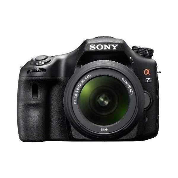 【中古】ソニー SONY α65 ズームレンズキット DT 18-55mm F3.5-5.6 SAM付属 SLT-A65VK